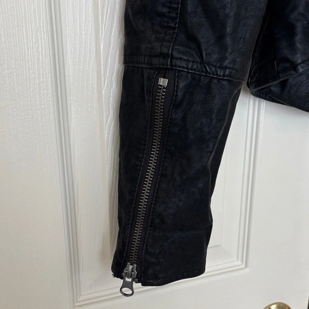 We The Free Black Leather Jacket - Picture 5 of 5